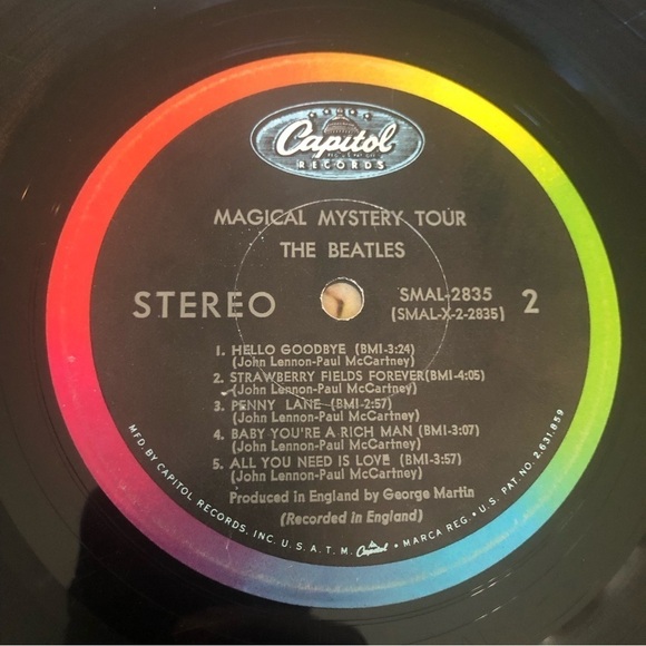 Beatles Magical Mystery Tour Album Penny Lane Strawberry Fields 24 Page Book - Picture 6 of 16